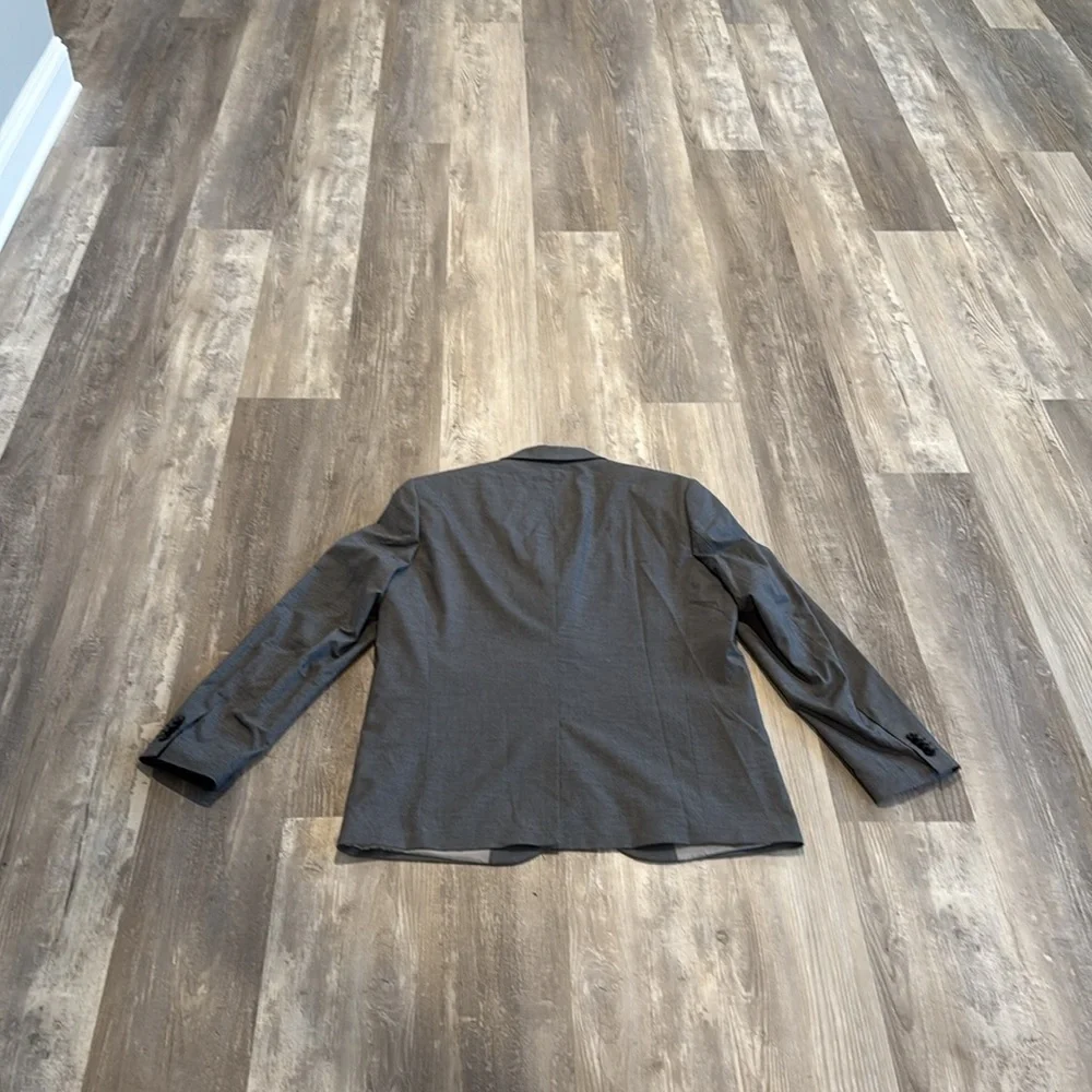 H&M Dark Gray Regular-Fit Single-Breasted Men’s Jacket